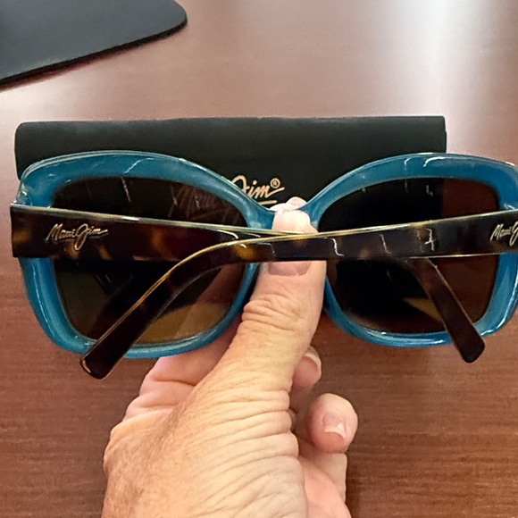 Maui Jim Orchid Tortoise Frame polarized Sunglasses w - Picture 2 of 2